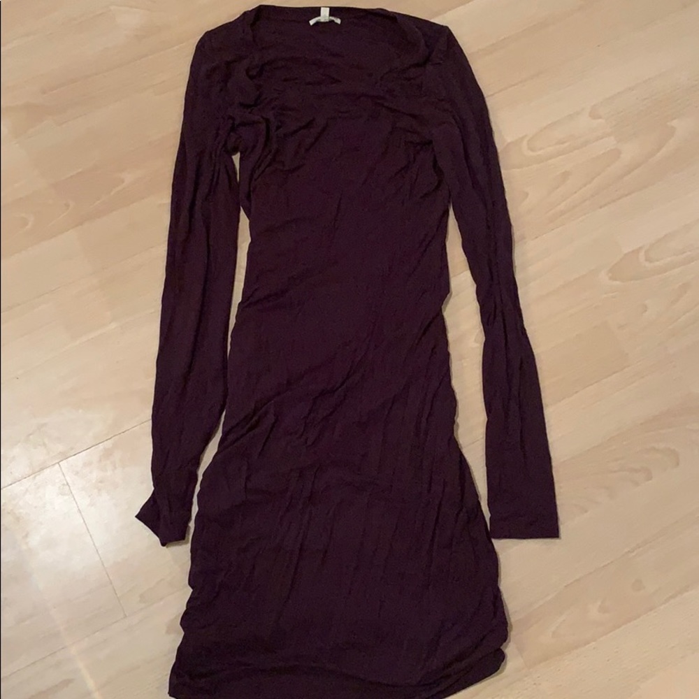 Body hugging, scrunch dress